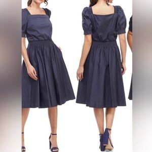 Gal‎ Meets Glam Anastasia Double Square Neck Dress Size 4